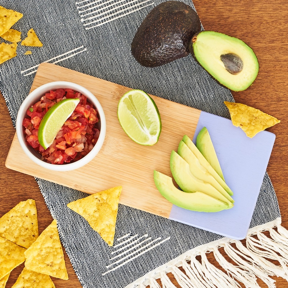 Morning Culture Dipped Bamboo Cutting Board